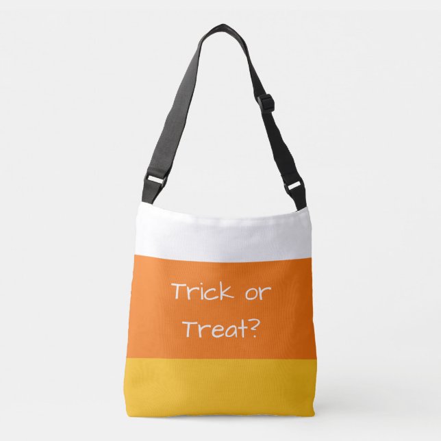 Ajustable Trick ou Treat ? Sac carrossable de bonbons (Devant)