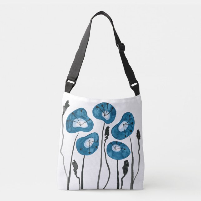 Ajustable Turquoise Blue Pops Sac de carrosserie (Devant)