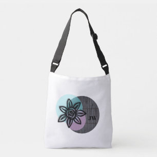 Ajustable Unique Paraphe En Polyester Brossé Sac fourre-tout