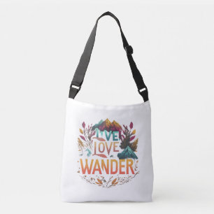Ajustable Vis, Amour, Sac Croisé