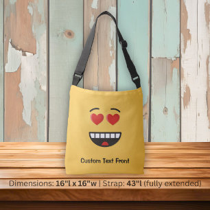 Ajustable Visage souriant avec un sac de carrosserie en form