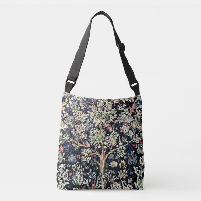 Ajustable William Morris Arbre de vie Sac de carrosserie fou (Devant)