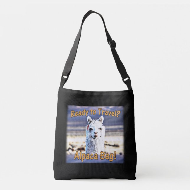 Ajustable World Traveler - Drôle sac Alpaca (Dos)