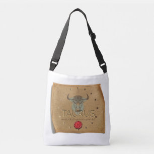 Ajustable Zodiaque - Taureau - Sac besace porté travers
