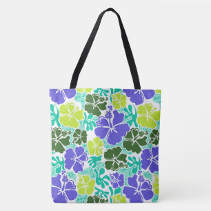 Akahai Hawaiian Hibiscus Tropical Floral Beach sac