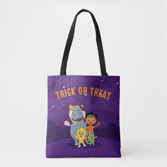 Akili et amis Trick ou Treat Sac fourre-tout (Devant)
