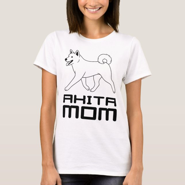 Akita Mom T-Shirt (Devant)