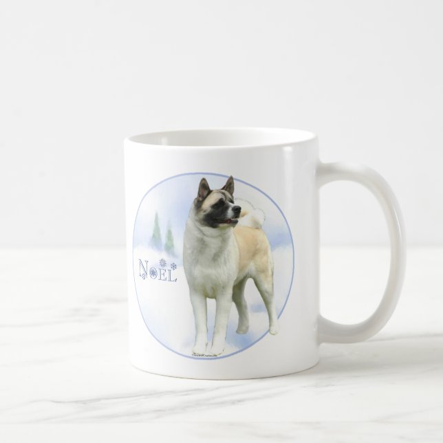 Akita Noel Mug (Droite)