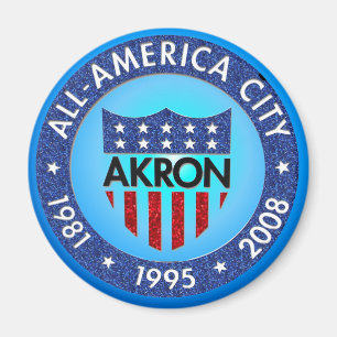 Akron tout America City Magnet