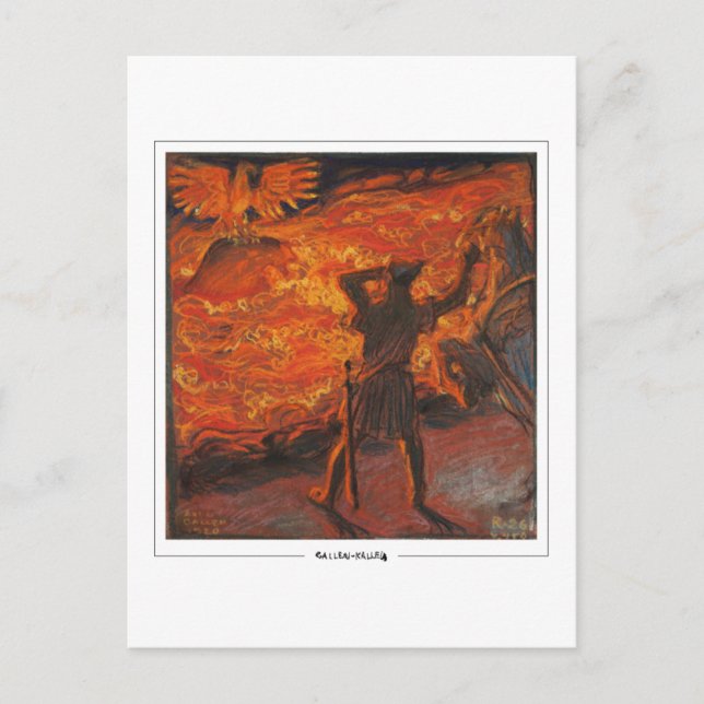 Akseli Gallen-Kallela #202 - Carte postale Art (Devant)