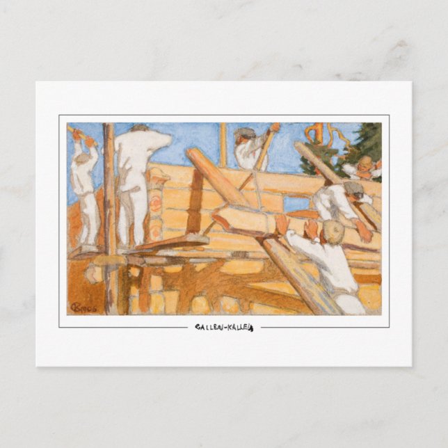 Akseli Gallen-Kallela #417 - Carte postale Art (Devant)