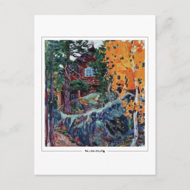 Akseli Gallen-Kallela #6 - Carte postale d'art fin (Devant)