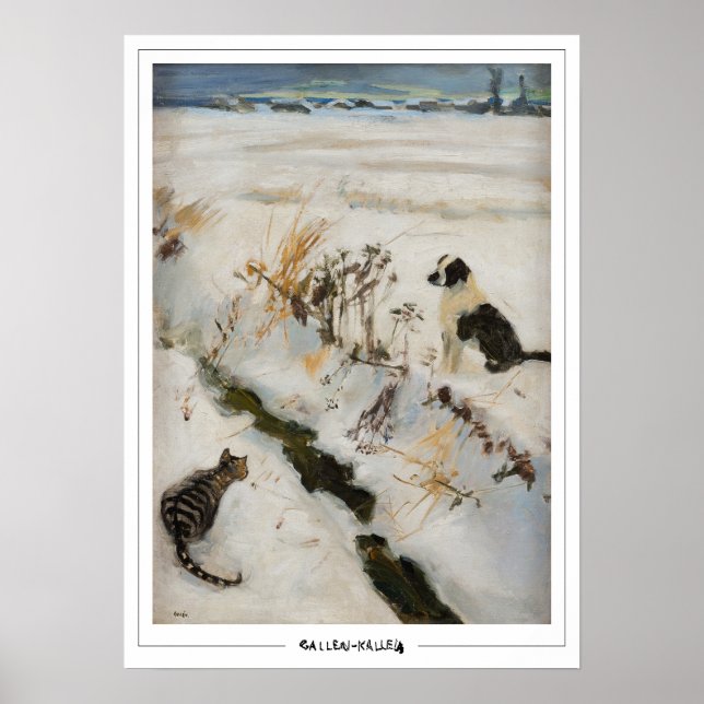 Akseli Gallen-Kallela Zedign Affiche #32 (Devant)