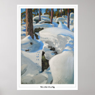 Akseli Gallen-Kallela Zedign Affiche d'art #385