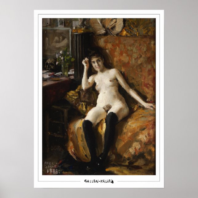 Akseli Gallen-Kallela Zedign Art Affiche #500 (Devant)