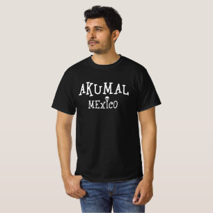 Akumal Mexico Design - T-shirt à valeur masculine
