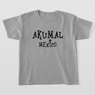 Akumal Mexico Design - T-shirt de base pour filles
