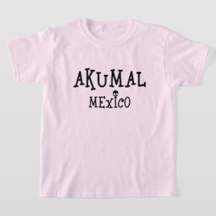 Akumal Mexico Design - T-shirt de base pour filles
