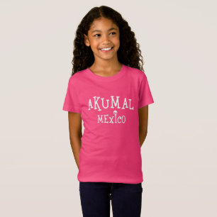 Akumal Mexico Design - T-shirt Girls Jersey