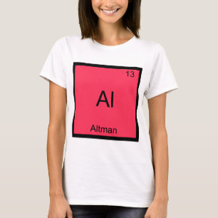 Al - Altman T-Shirt drôle de symbole d'élément de