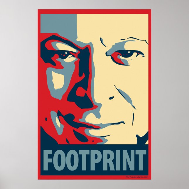 Al Gore - Empreinte : Affiche OHP (Devant)