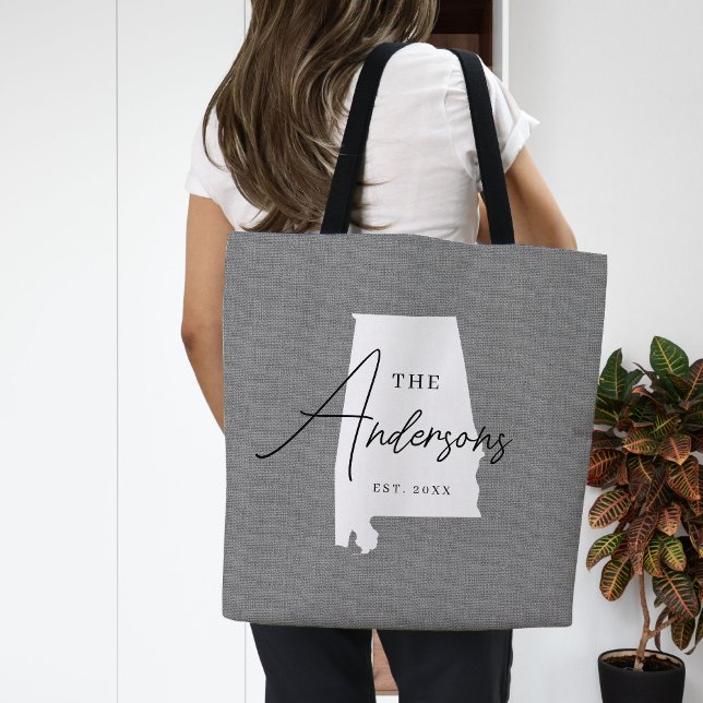 Alabama Famille Monogram Sac fourre-tout (Créateur téléchargé)