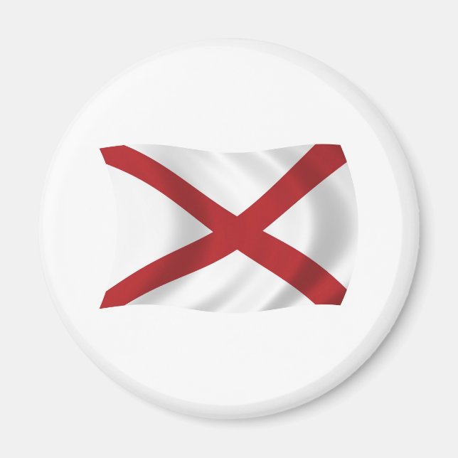Alabama Flag Magnet (Devant)