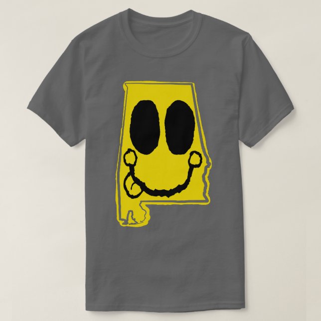Alabama Happy Face avec la langue sort TShirt (Design devant)