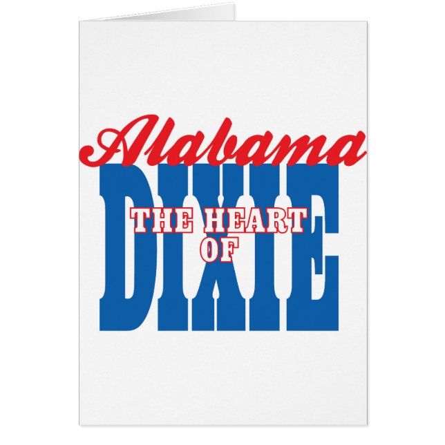 Alabama Heart of Dixie (Devant)