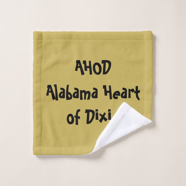 Alabama Heart of Dixie (Gant de toilette)