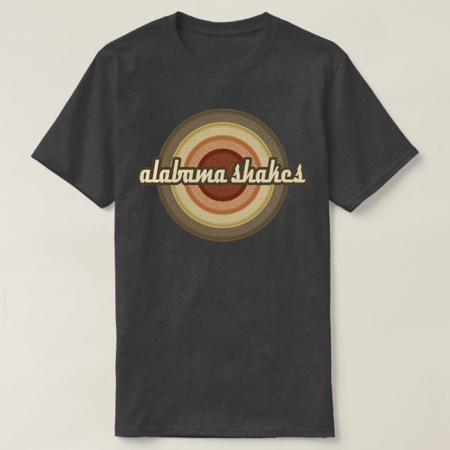 Alabama Shakes Circle Crayon TShirt (Design devant)