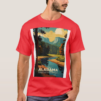 Alabama State Travel TShirt 3