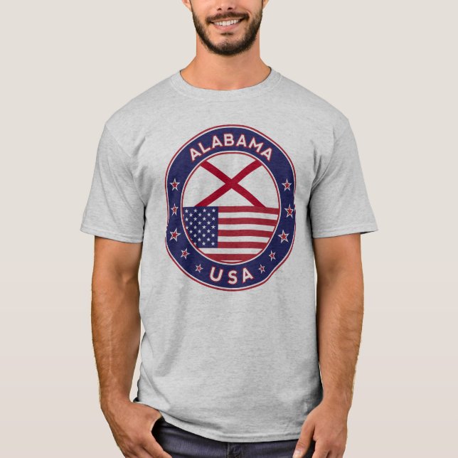 Alabama, USA States, Alabama t-shirt (Devant)