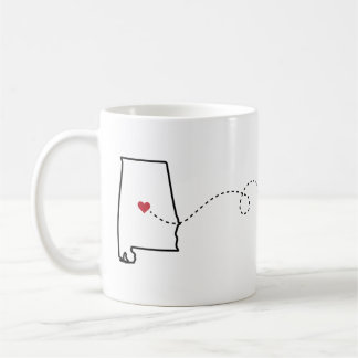 Alabama - Virginie - Heart2Heart Coffee Mug