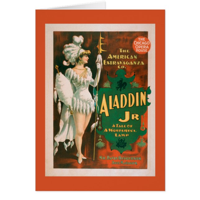 Aladdin Jr. Conte d'un merveilleux théâtre de lamp (Devant)