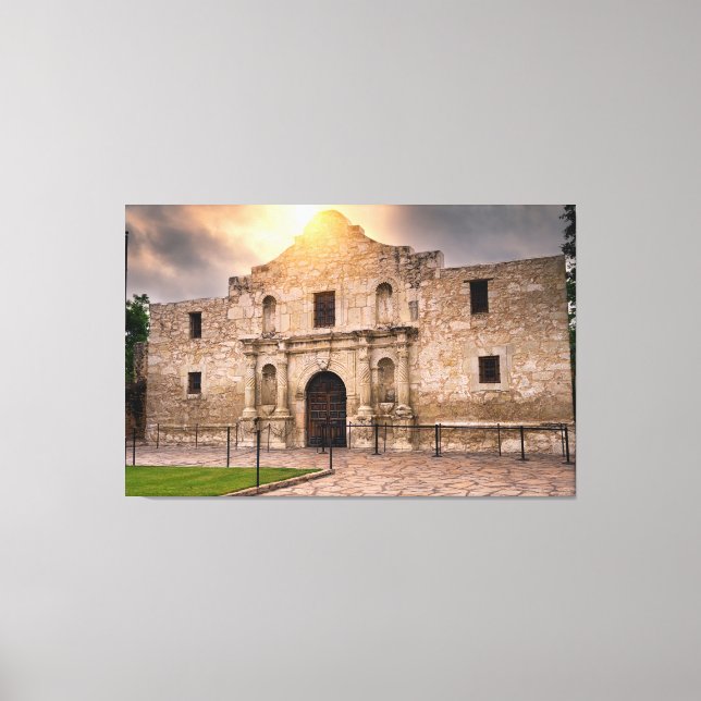 Alamo Sous La Toile Soleil Levante (Recto)