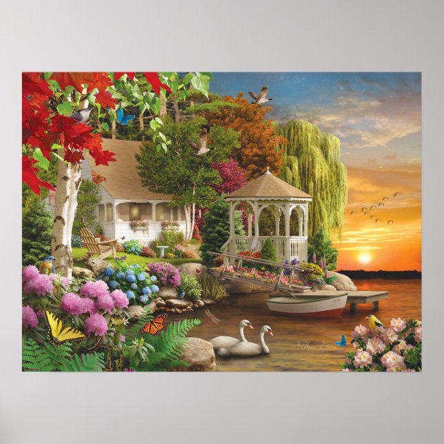 Alan Giana "Heaven on Earth" Poster (Devant)