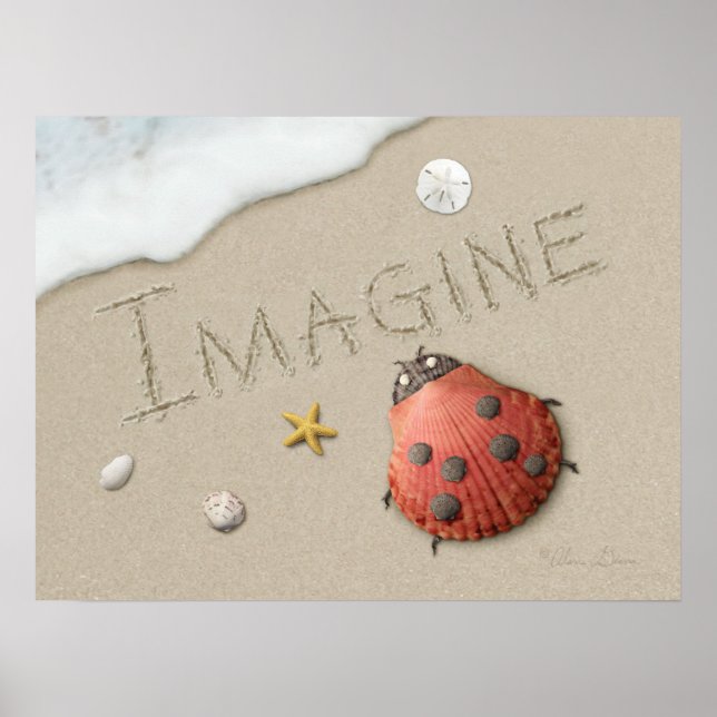 Alan Giana "Imagine" Poster (Devant)