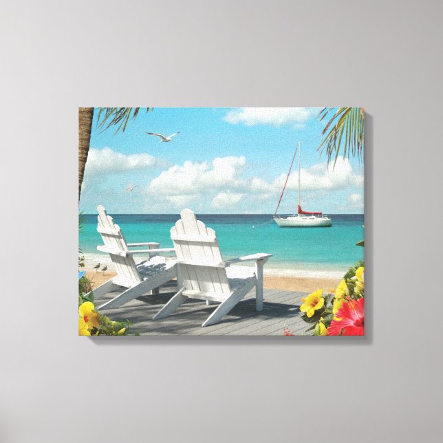 Alan Giana "In the Sunshine 3" Impression en toile (Recto)