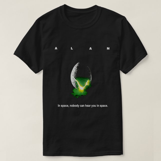 Alan - Parodie Alien T-shirt classique (Design devant)