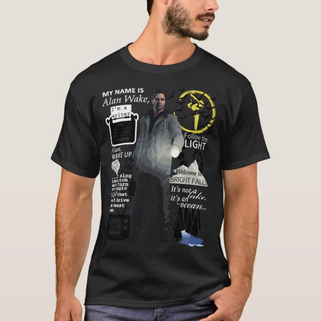 Alan Wake Classic T-Shirt (Devant)