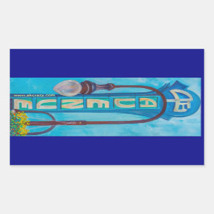 Alaska 4th Ave. Autocollant Marquee