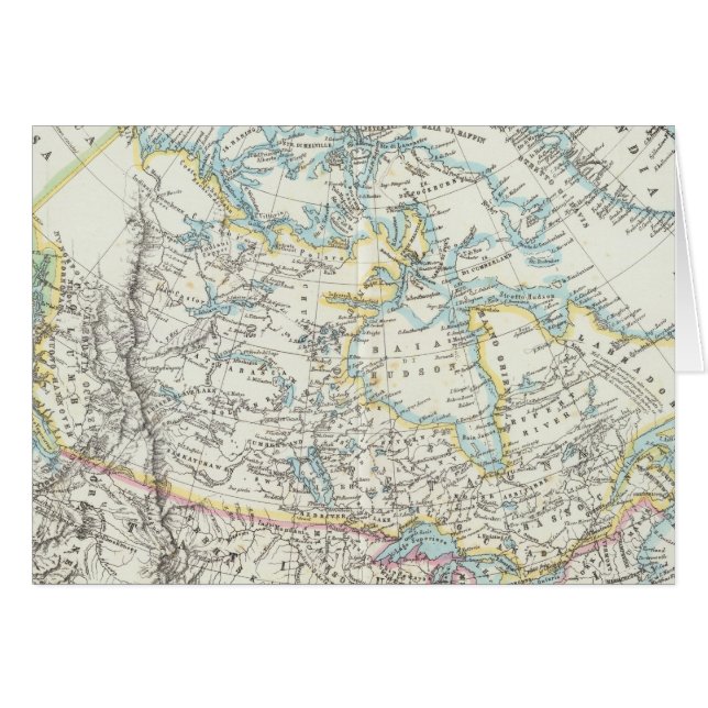 Alaska, Canada, Groenland (Devant horizontal)