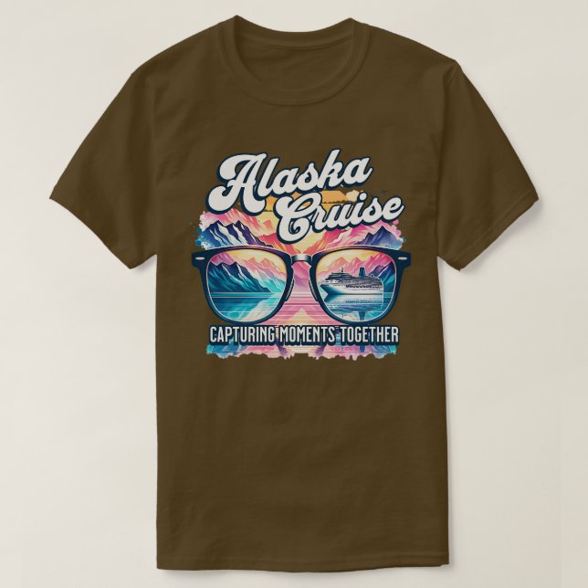 Alaska Cruise Family Vacances TShirt (Design devant)