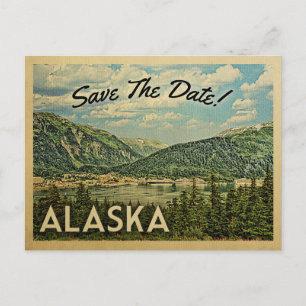 Alaska Enregistrer la date Cartes postales Vintage