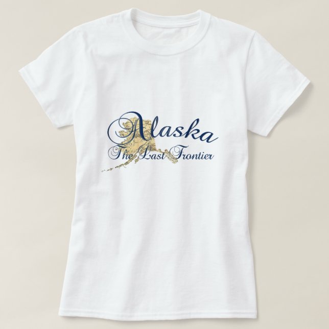 Alaska La Dernière frontière T-shirt (Design devant)