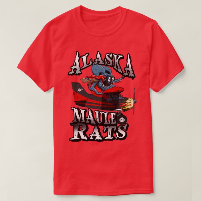 Alaska Maule Pilote Rats TShirt (Design devant)