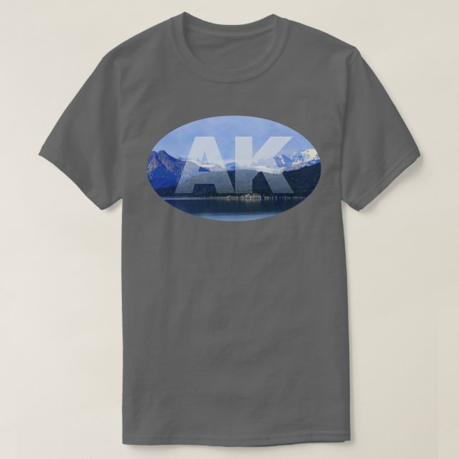 Alaska Mountains TShirt 2 (Design devant)
