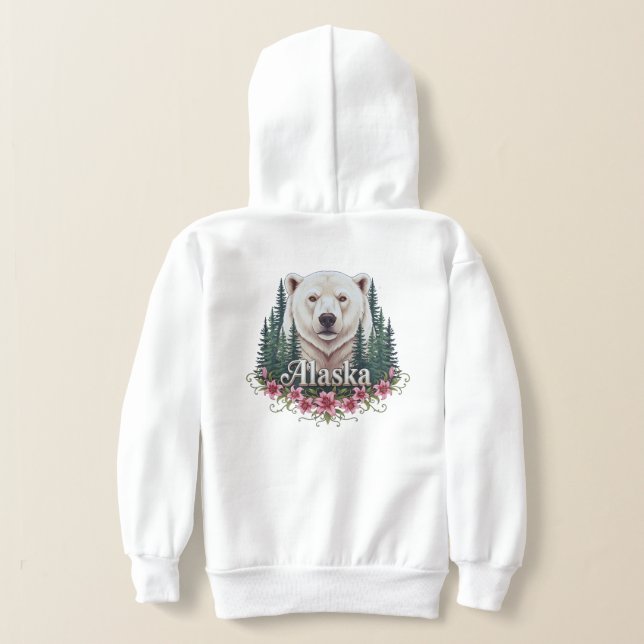 Alaska Polar Bear Shirt Design, Nature Lover Sweat (Couchage Retour)