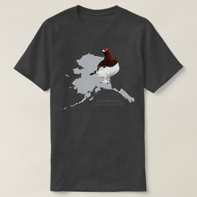 Alaska State Bird TShirt (Design devant)